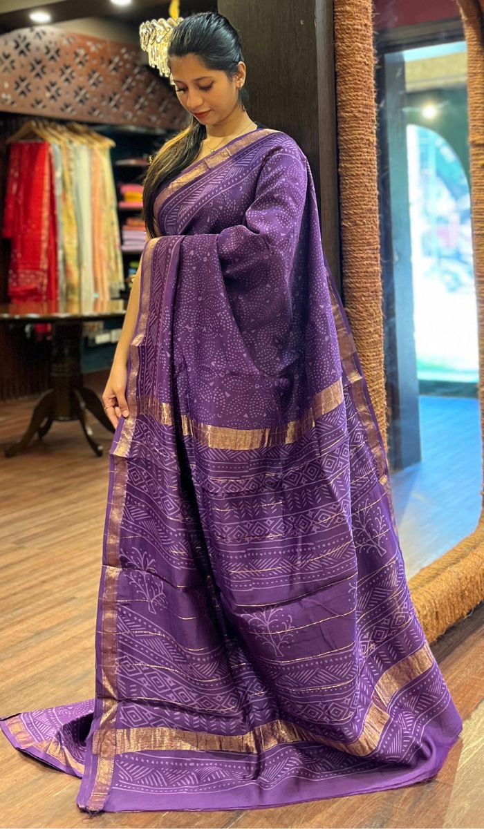 MAHESHWARI SILK SAREE 2910255