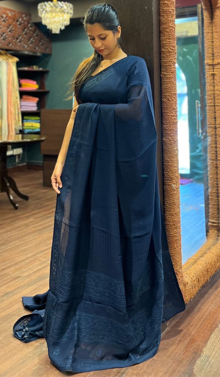 ORGANZA SAREE 2510254