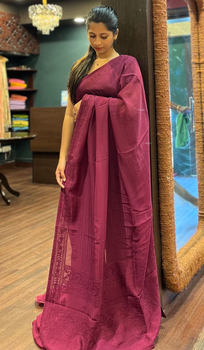 ORGANZA SAREE 2510256