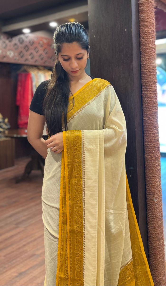 SEMI GEORGETTE SAREE 090425114