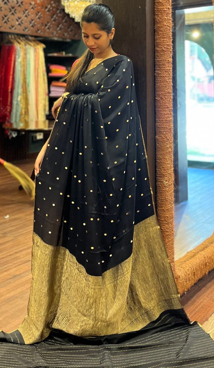 CREPE SILK SAREE 31102512