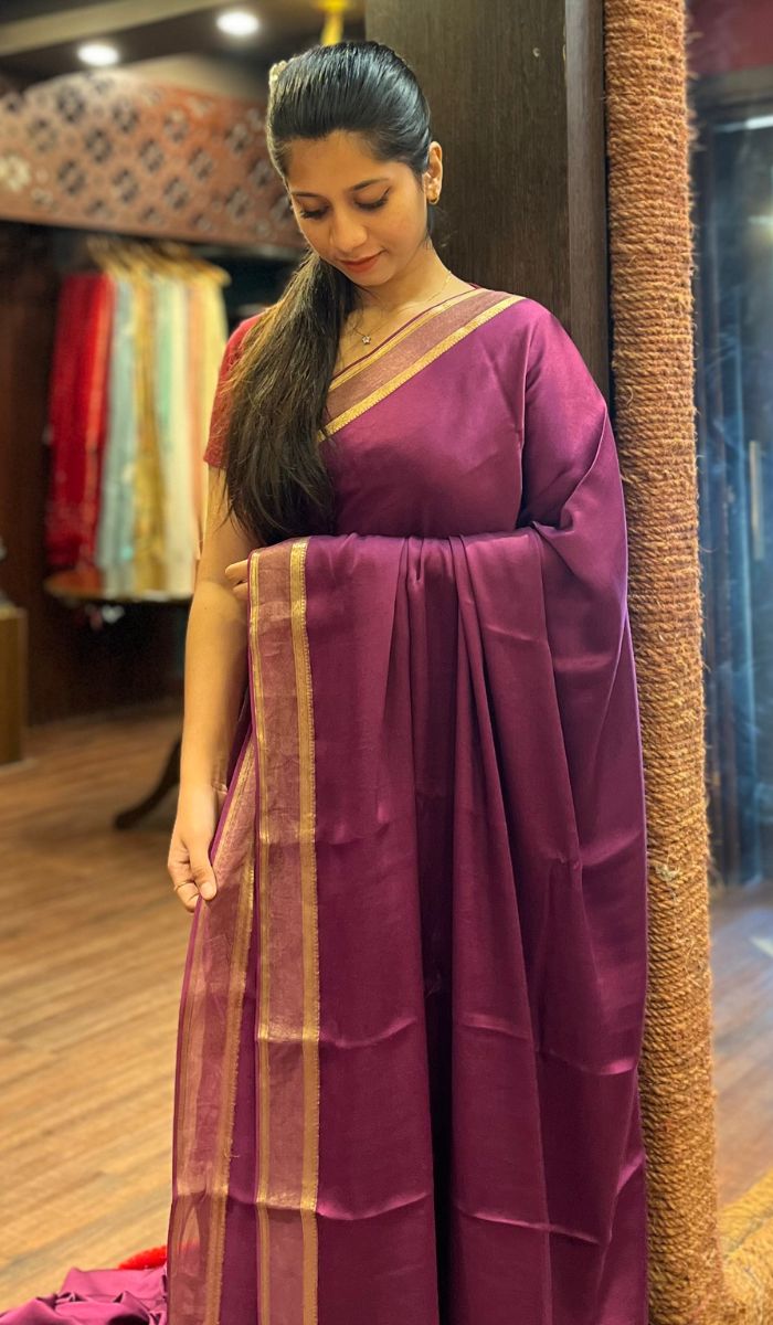 CREPE SILK SAREE 3110252