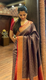 CREPE SILK SAREE 31102527