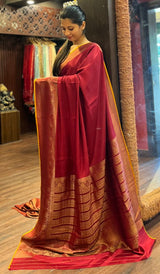 CREPE SILK SAREE 31102526