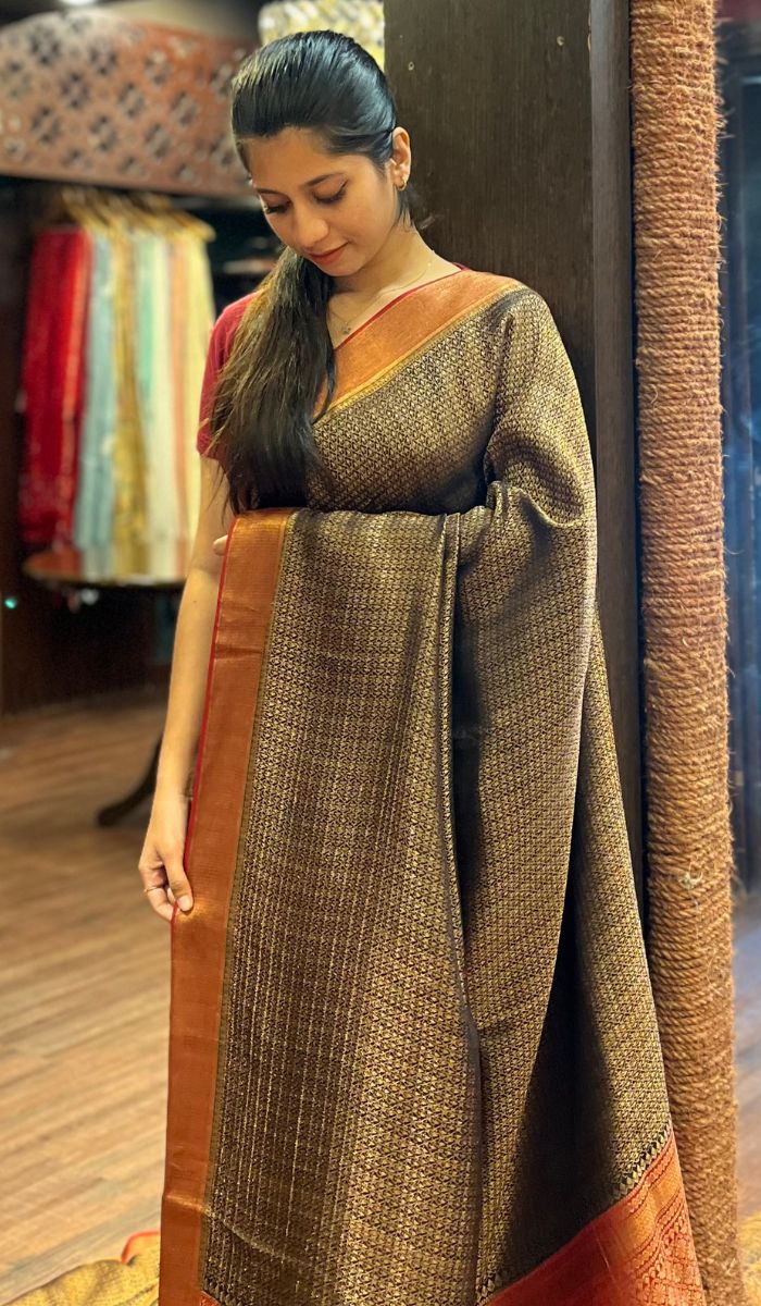 CREPE SILK SAREE 3010255