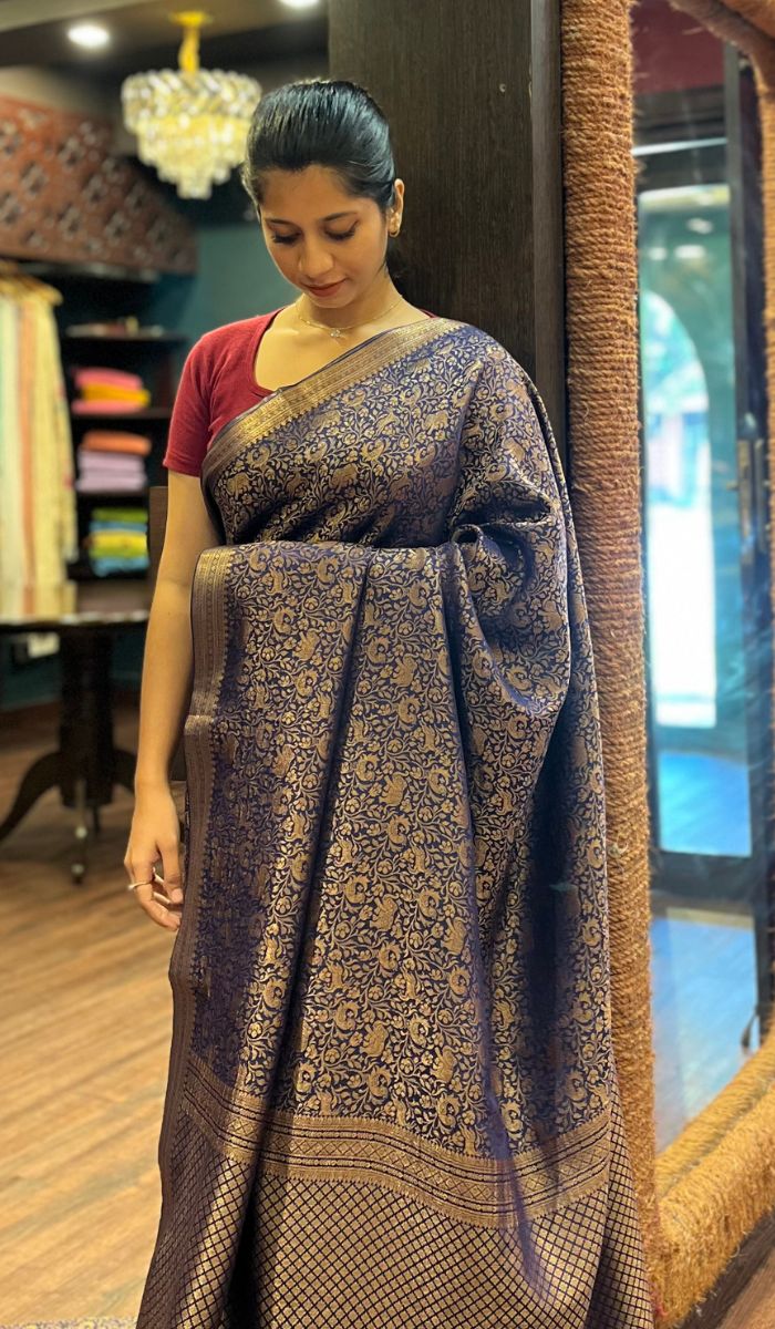 CREPE SILK SAREE 30102520