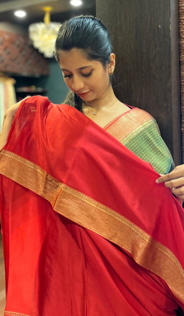 CREPE SILK SAREE 3010257