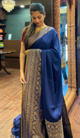 CREPE SILK SAREE 31102525