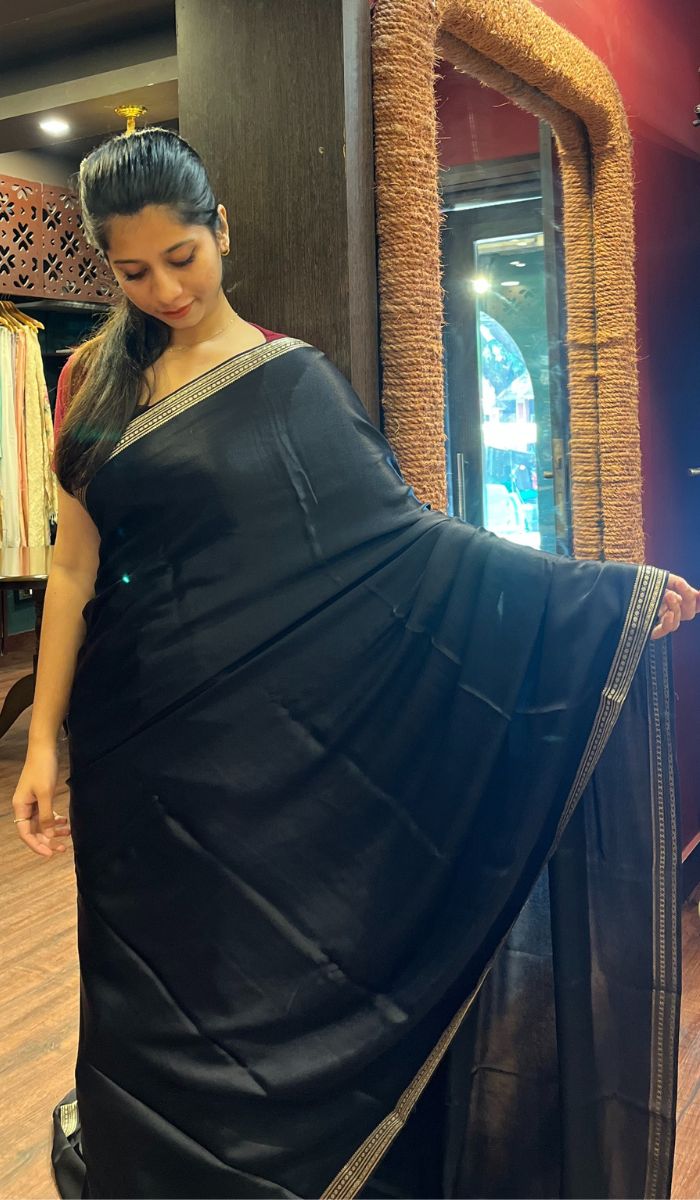 CREPE SILK SAREE 3110255