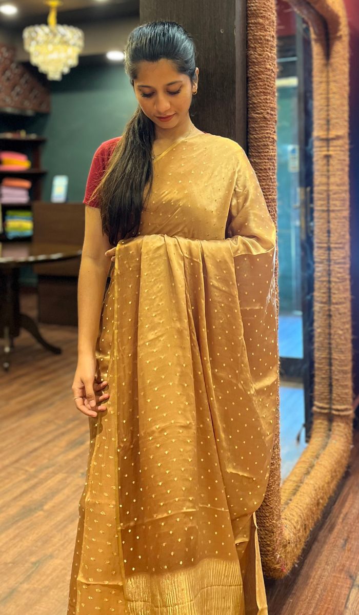 CREPE SILK SAREE 31102515