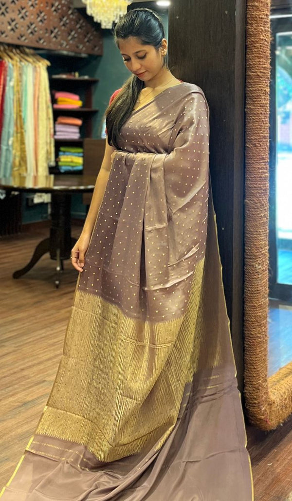 CREPE SILK SAREE 31102513