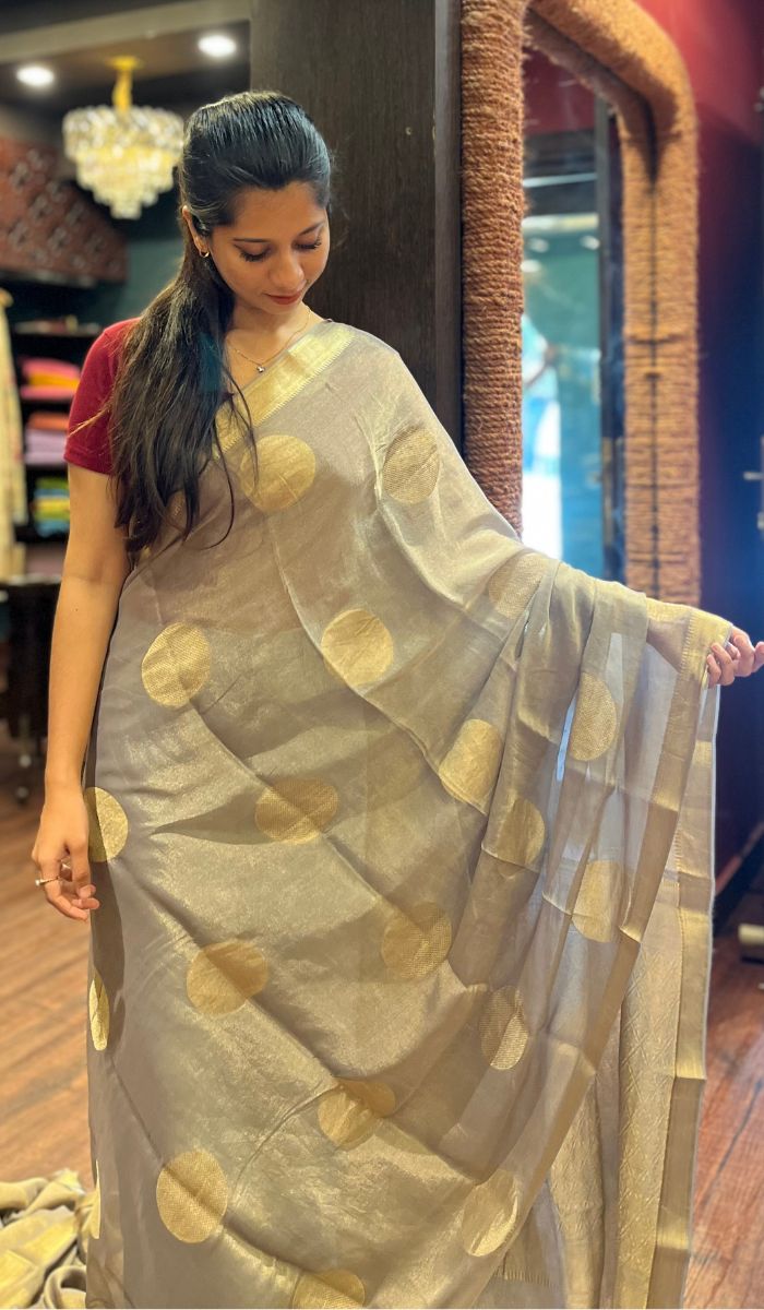 CREPE SILK SAREE 31102518