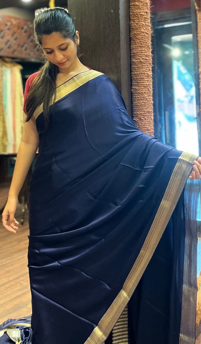 CREPE SILK SAREE 3110259