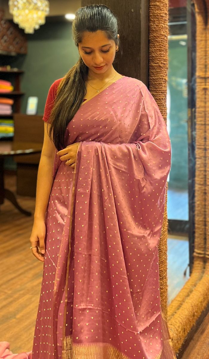 CREPE SILK SAREE 31102514