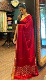 CREPE SILK SAREE 31102510