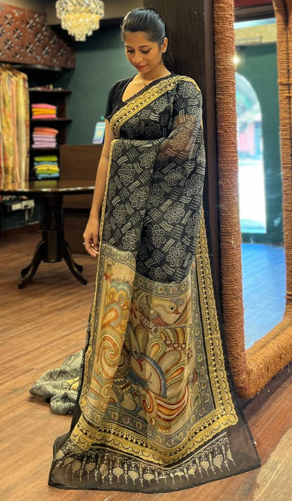 ORGANZA SAREE 13092554