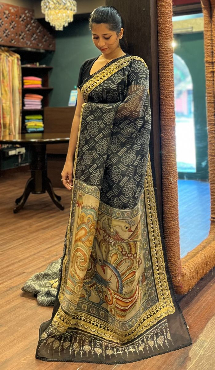 ORGANZA SAREE 13092554