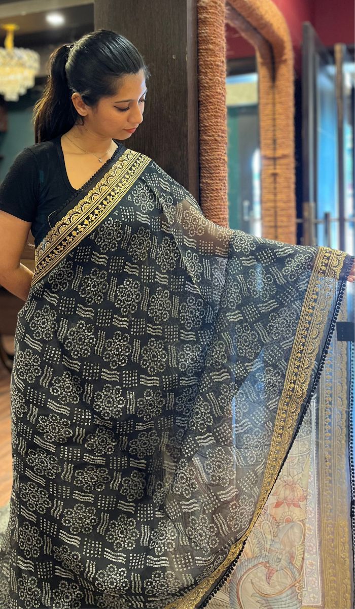 ORGANZA SAREE 13092554