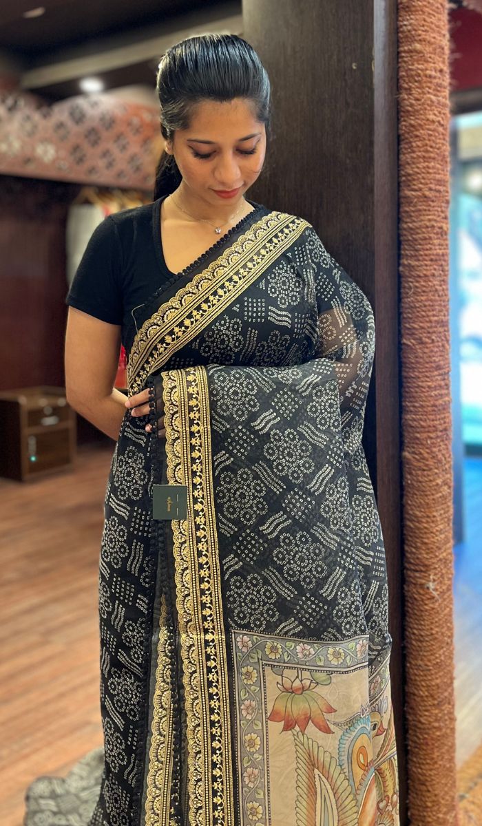 ORGANZA SAREE 13092554