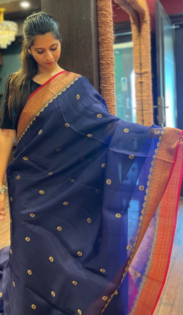 ORGANZA SAREE 16072511