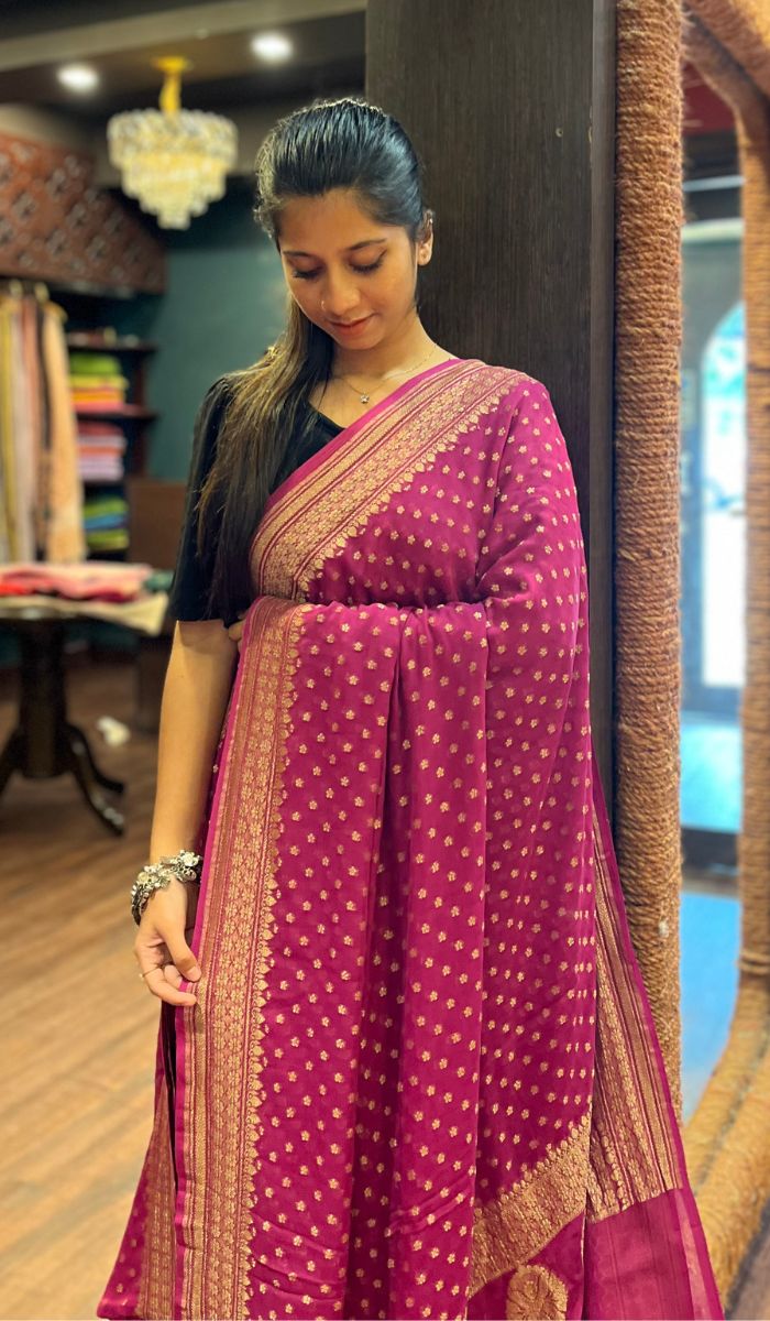 CHIFFON SAREE 28112410