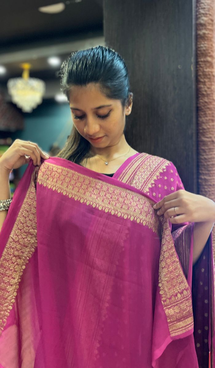 CHIFFON SAREE 28112410