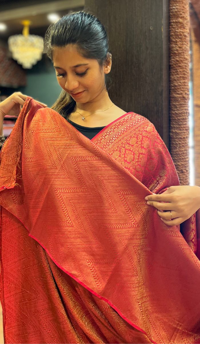 CREPE SILK SAREE 30102518