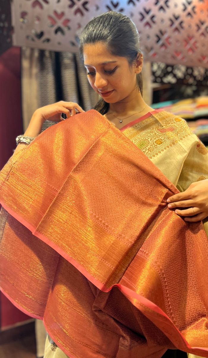 SEMI TUSSAR SAREE 010925108