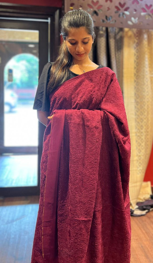 CHIKKANKARI SAREE 0511256