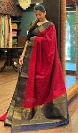 SEMI LINEN SAREE 2504253
