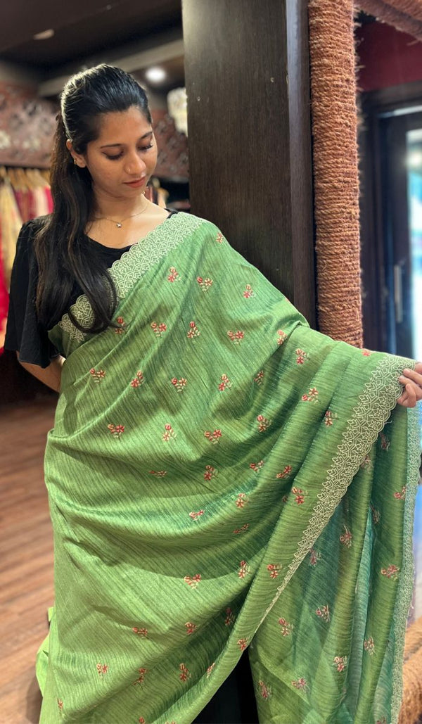 LINEN SAREE 10072565