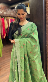 LINEN SAREE 10072565