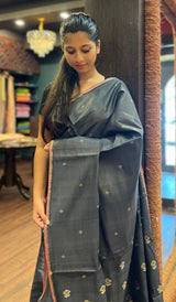 PURE TUSSAR SAREE 2610248