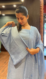 CHIKANKARI UNSTITCHED SALWAR 2111258