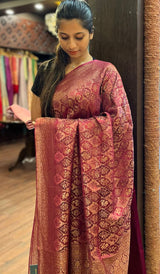 CREPE SILK SAREE 21112513