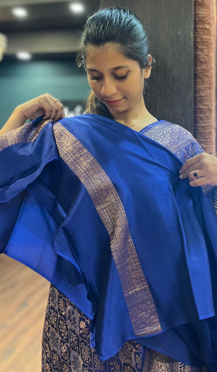 CREPE SILK SAREE 21112514