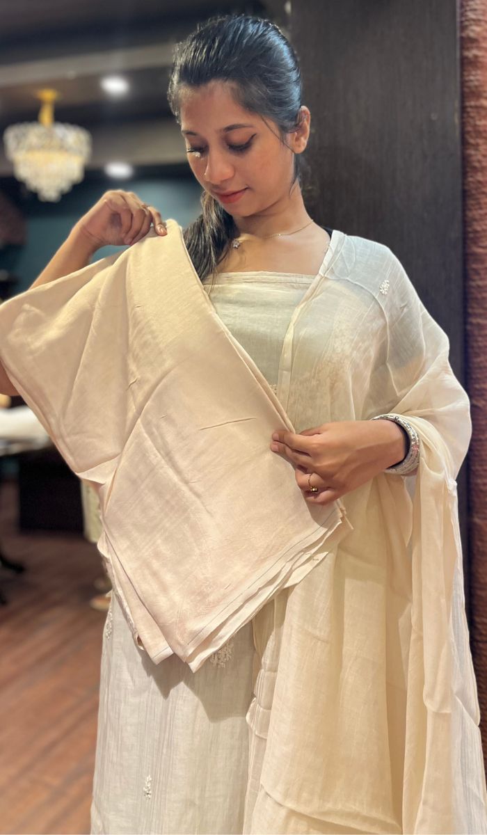 CHIKANKARI UNSTITCHED SALWAR 2111259