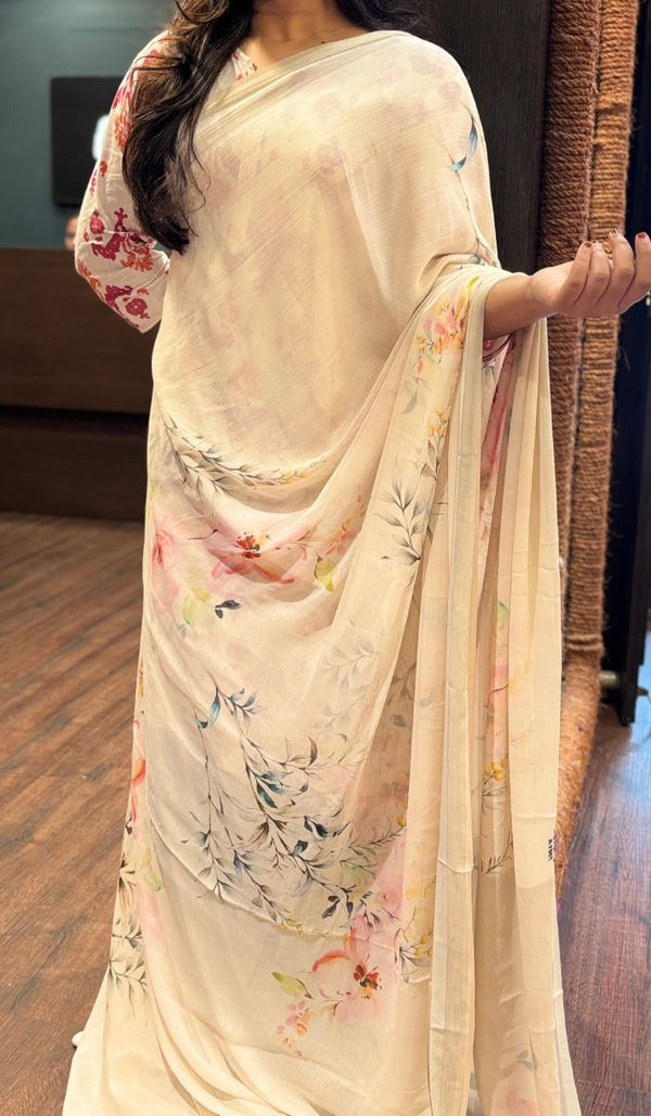 CHIFFON SAREE 2511258