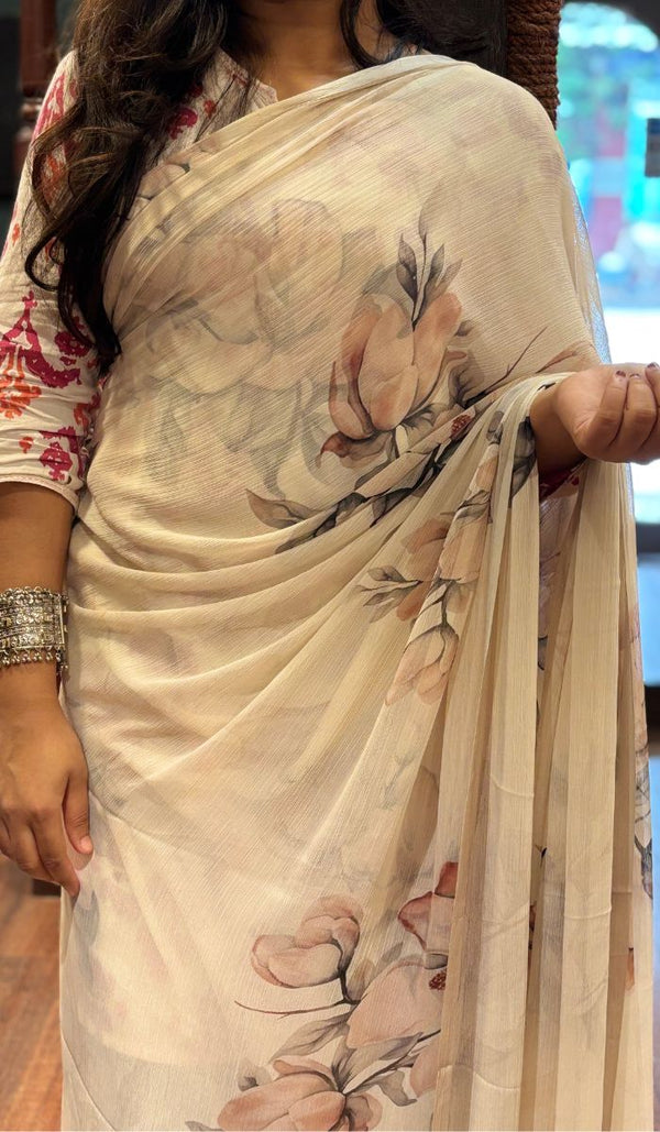 CHIFFON SAREE 25112512