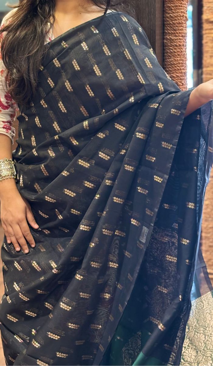 COTTON BANARASI SAREE 2511256