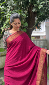 SEMI GEORGETTE SAREE 1309257