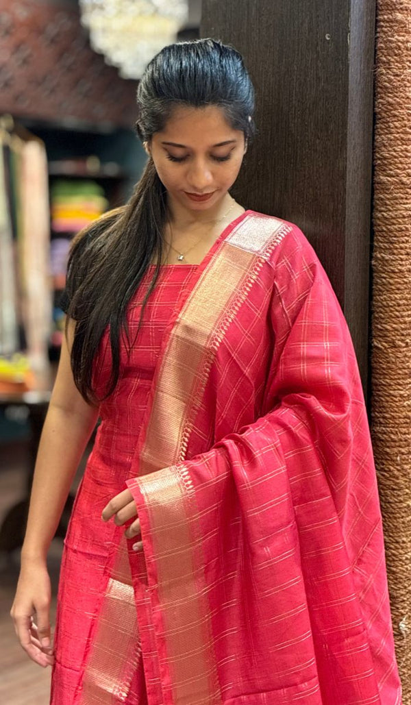 ASSAM SILK UNSTITCHED SALWAR 02122518