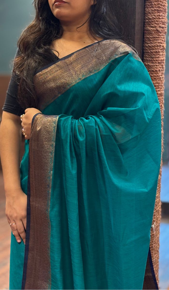 SEMI LINEN SAREE  2801251