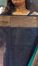 SEMI LINEN SAREE  2801251