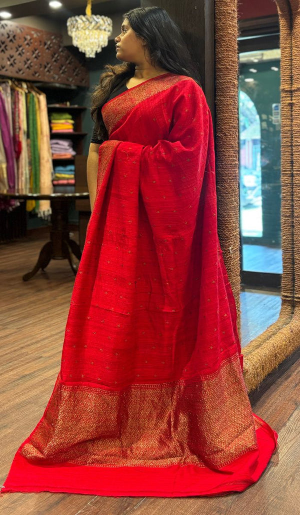 RAW SILK SAREE 04122516