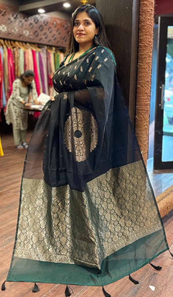 COTTON BANARASI SAREE 2511256