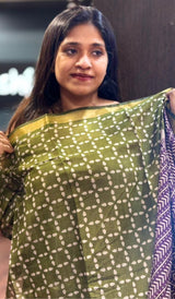 PRINTED TUSSAR SAREE 06122527