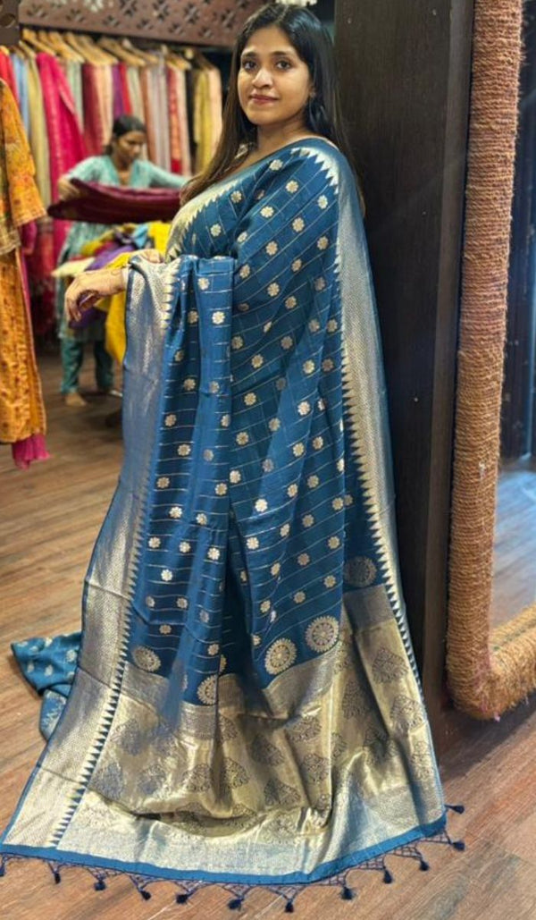 SEMI SILK SAREE 02042548