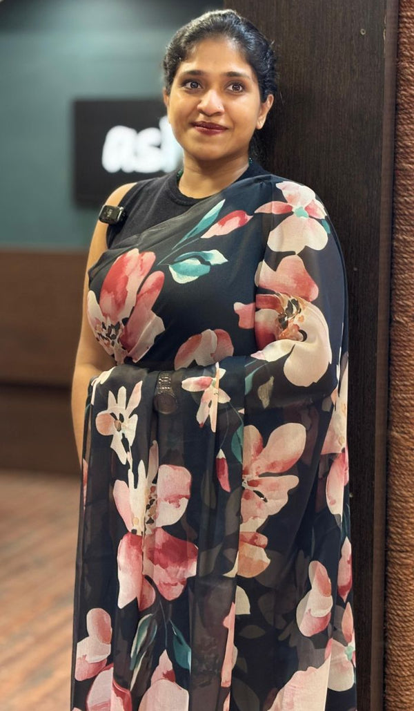 CHIFFON SAREE 0409251