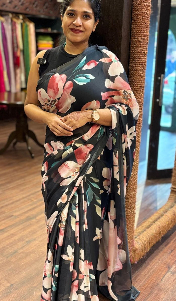 CHIFFON SAREE 0409251